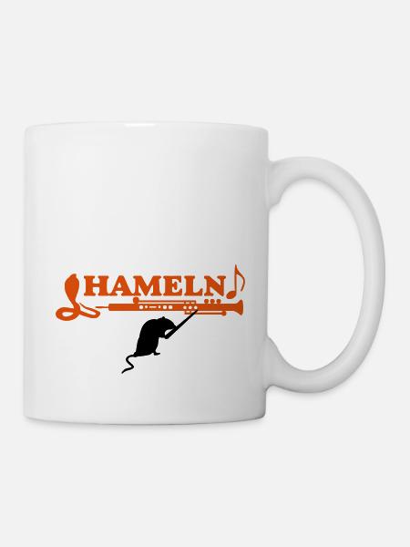 Rattenlehrer / rat teacher (2c) - Tasse - Weiß