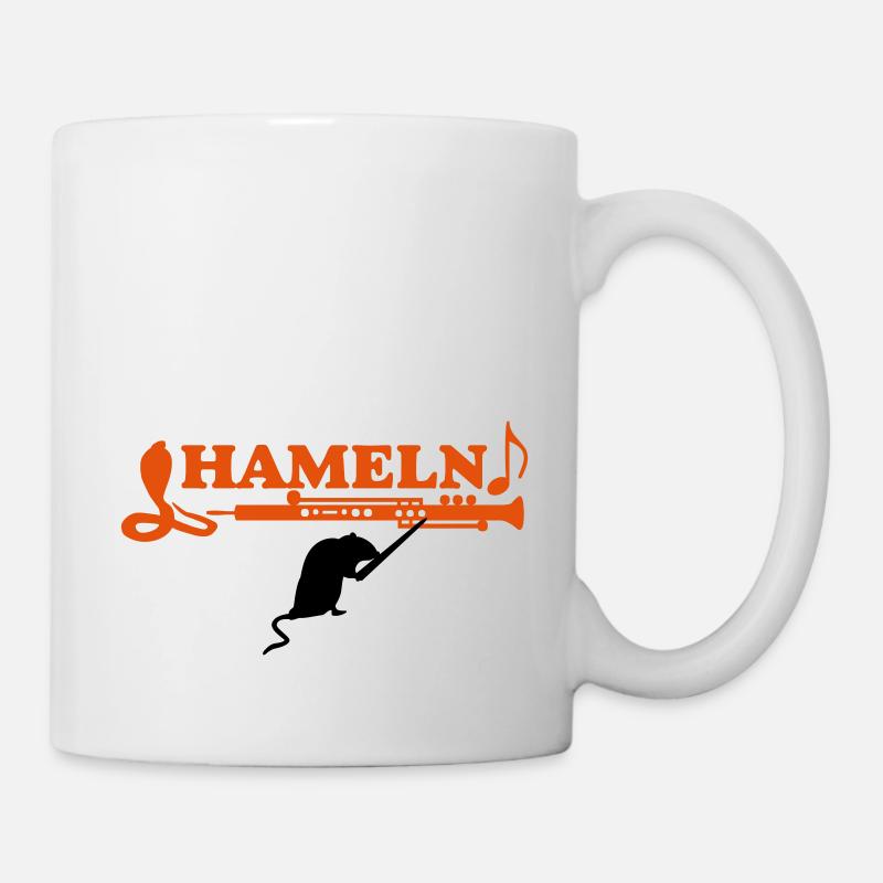 Rattenlehrer / rat teacher (2c) - Tasse - Weiß