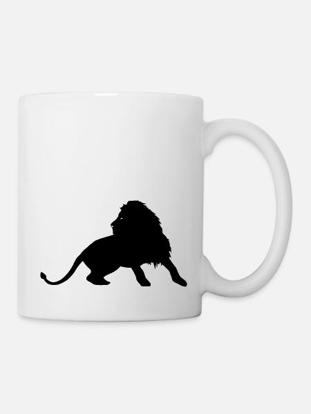 Lion - Mug blanc - blanc