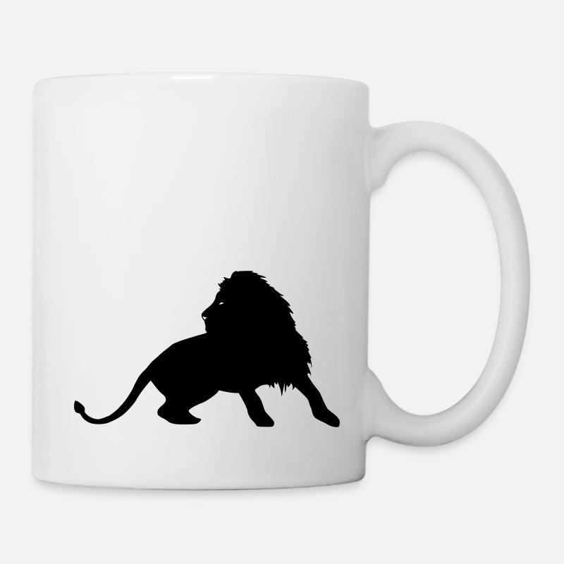 Lion - Mug blanc - blanc