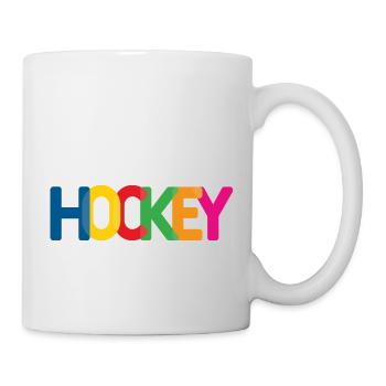 Eishockey - Tasse - Weiß - Rechts