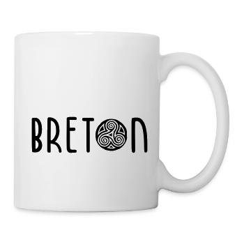 Breton - Brittany - Mug - white - Right