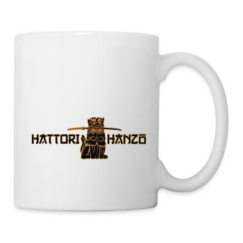 Colors can be changed | Hattori Hanzo Samurai Swords - Mug - white - Right