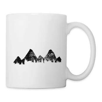 Tree - Mountain - (3) - Mug - white - Right