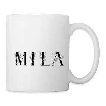 Name - Mila - Tasse - Weiß - Rechts