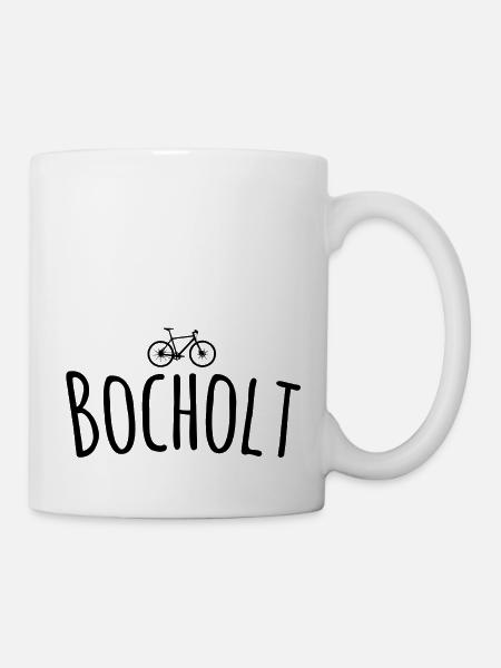 Fahrrad Bocholt - Tasse - Weiß