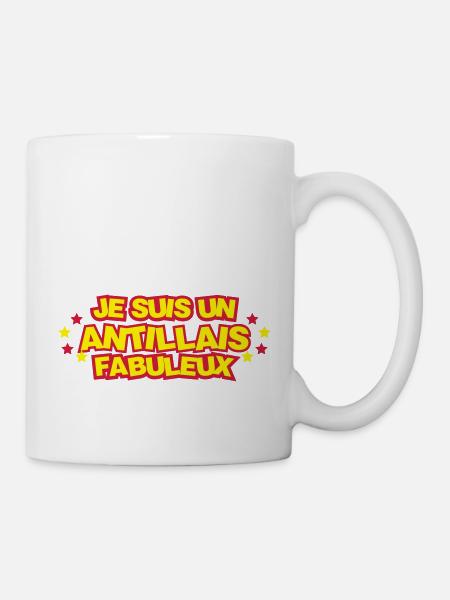 Je suis un antillais fabuleux ! - Mug blanc - blanc