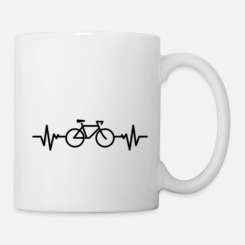 Cyclisme / Vélo - Mug blanc - blanc