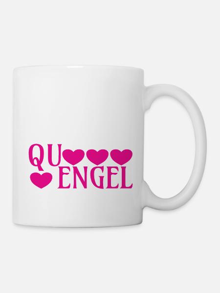 Angels, Quengel, squealing, groaning, love, partner, - Mug - white