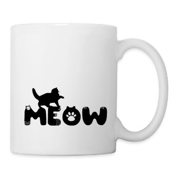 Cat British Longhair Meow - Mug - white - Right