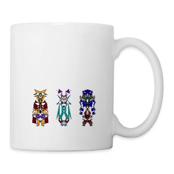 3-Kachinas - Tasse - Weiß - Rechts