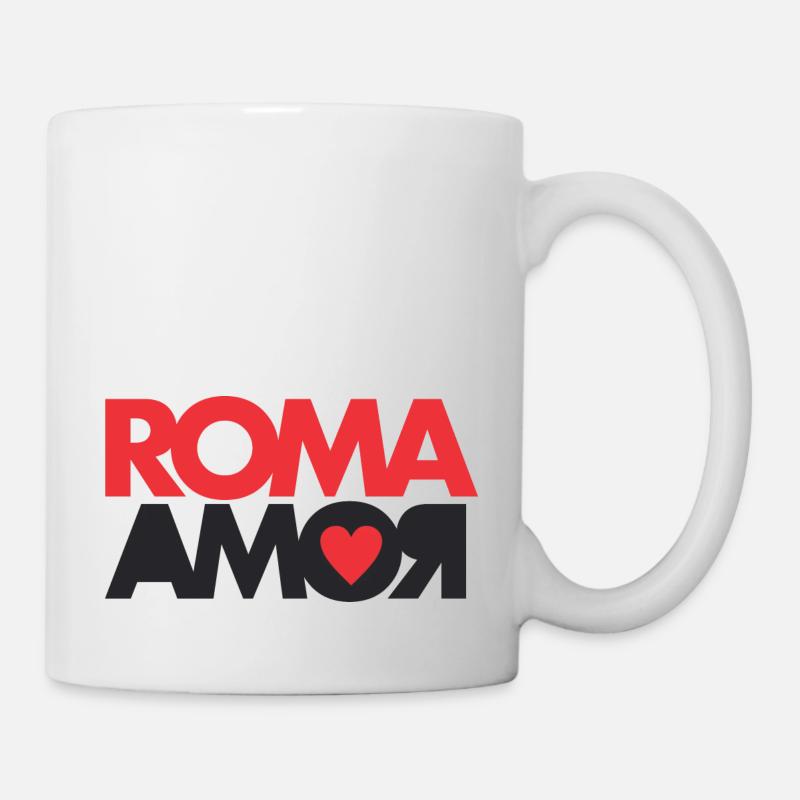 Rom Liebe - Tasse - Weiß
