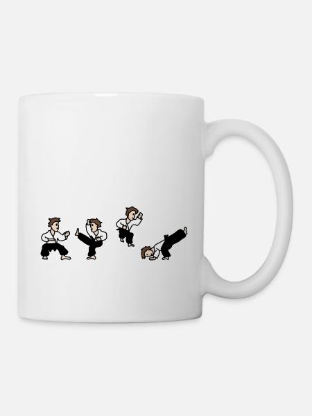 Karate - Tasse - Weiß