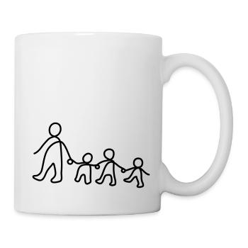 Brigitte // Lineart - Mug - white - Right