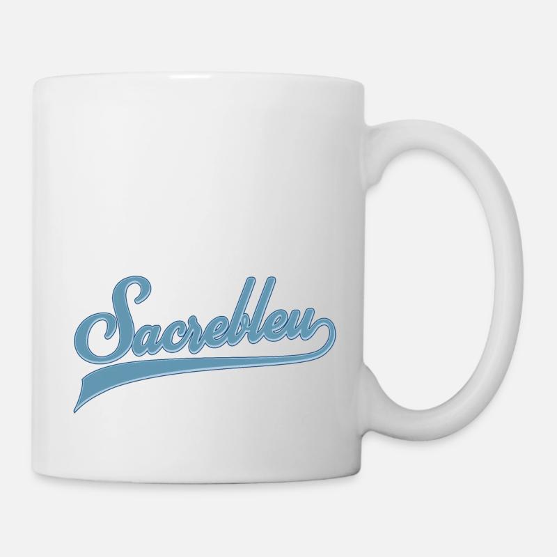 Sacrebleu Zitat - Tasse - Weiß