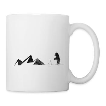 Heartbeat - Bear - Mountain - (5) - Mug - white - Right