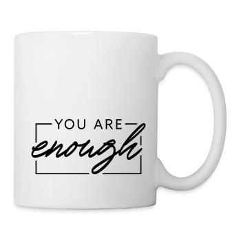 Vous êtes assez - Mug blanc - blanc - Droite
