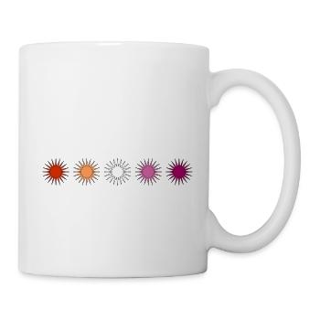 Subtle Lesbian Pride - Mug - white - Right
