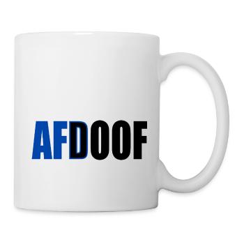 Afd doof afdoof - Tasse - Weiß - Rechts
