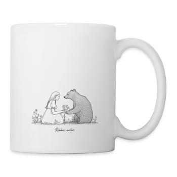 Kindness matters - Tasse - Weiß - Rechts