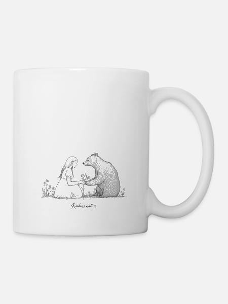 Kindness matters - Tasse - Weiß