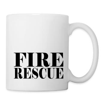 FIRE RESCUE - Mug - white - Right