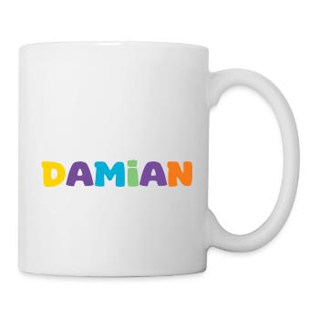 Name - Damian - Tasse - Weiß - Rechts