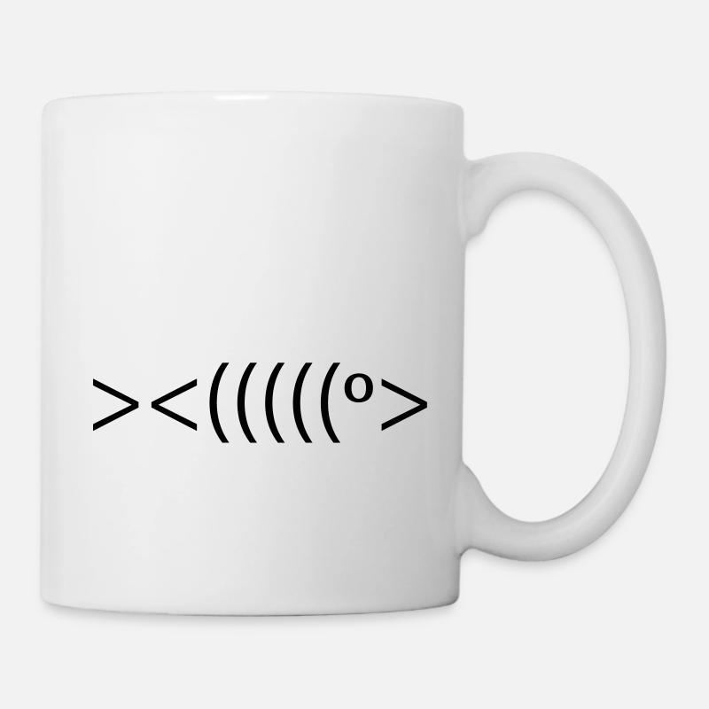 fisch - Tasse - Weiß