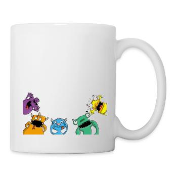 little_monsters_a_102013 - Mug blanc - blanc - Droite