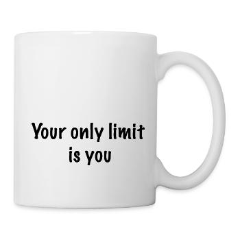 Your only limit is you - Mug - white - Right
