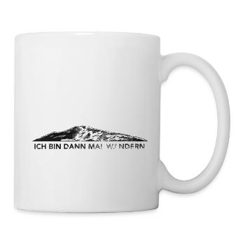 Ich Bin Dann Mal Wandern - (10) - Tasse - Weiß - Rechts