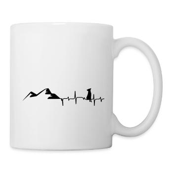 Goat - Heartbeat - Mountain - (7) - Mug - white - Right