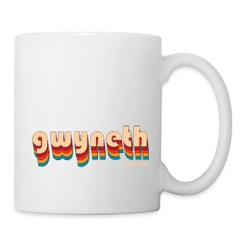 Retro Gwyneth Name - Mug - white - Right