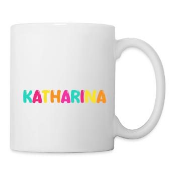 Nom - Catherine - Mug blanc - blanc - Droite