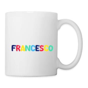 Name - Francesco - Tasse - Weiß - Rechts