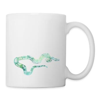 serpent - Mug blanc - blanc - Droite