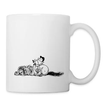 Thelwell 'Pony is sleeping' - Mug - white - Right
