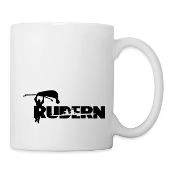Rudern cooler Spruch personalisierbar - Tasse - Weiß - Rechts