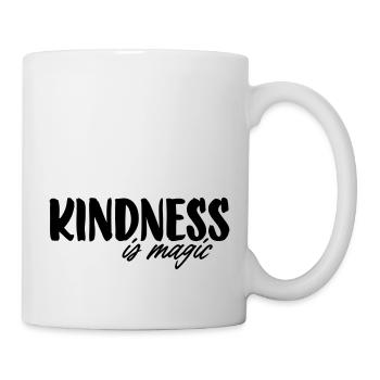 Kindness is magic - Tasse - Weiß - Rechts