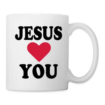 Jesus - Mug blanc - blanc - Droite