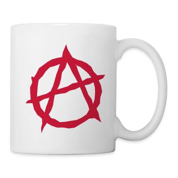 Anarchie - Tasse - Weiß - Rechts