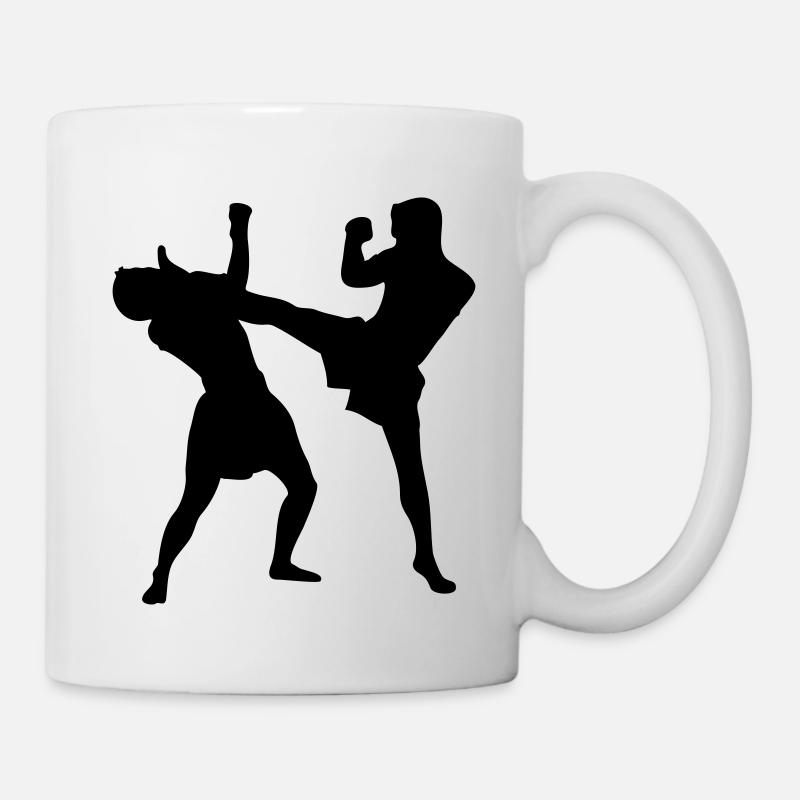 Thaiboxen - Tasse - Weiß