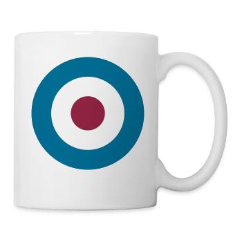 Mod Target - Tasse - Weiß - Rechts
