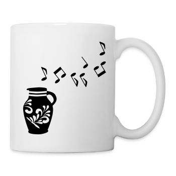 Musik Bembel Frankfurt - Tasse - Weiß - Rechts