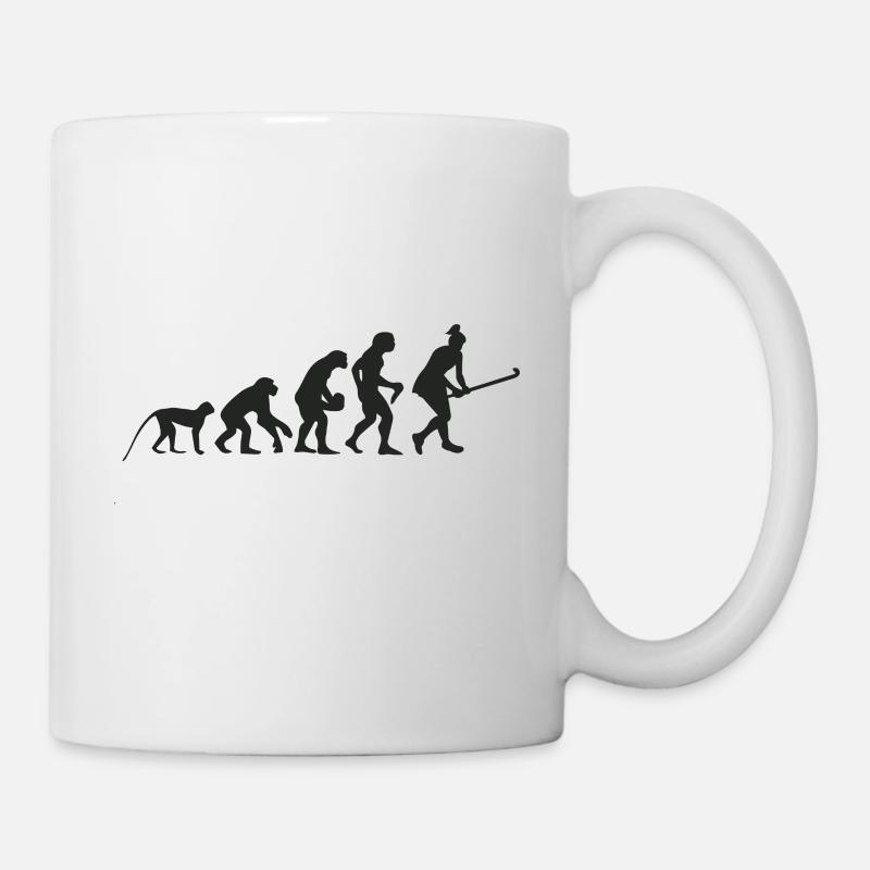 Evolution Hockey - Mug blanc - blanc