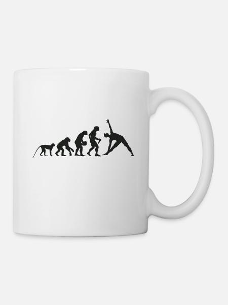 Evolution Yoga - Mug blanc - blanc