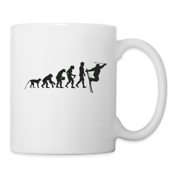 Ski Evolution - Tasse - Weiß - Rechts