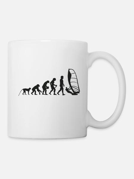 Evolution Windsurfing - Mug blanc - blanc