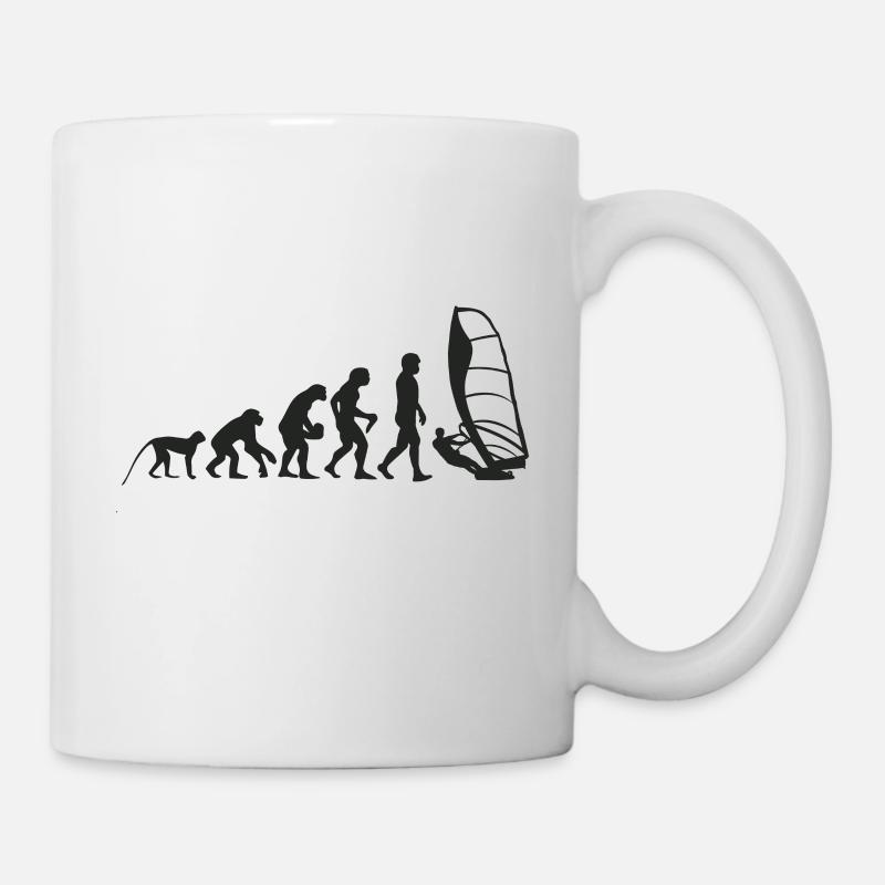 Evolution Windsurfing - Tasse - Weiß