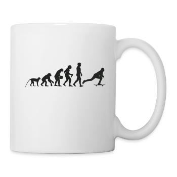 Evolution Skate - Tasse - Weiß - Rechts